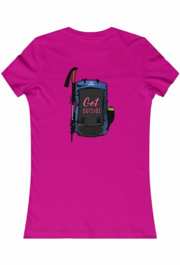 Women's Graphic Tee for Backpackers