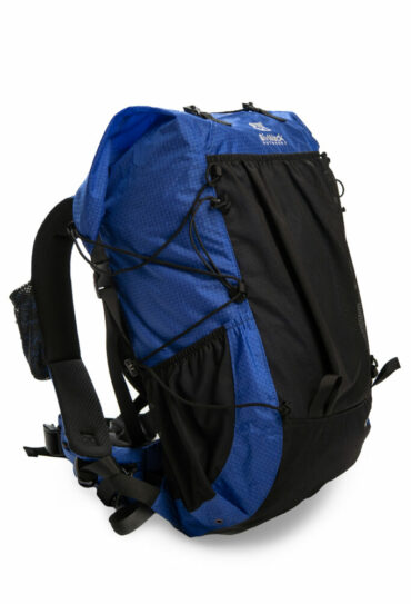 Blue 40L Lightweight Rolltop Backpack